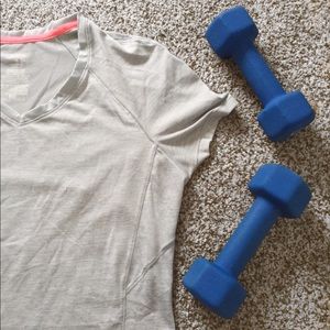 Danskin Now Grey Athletic Tee